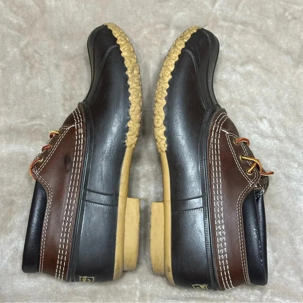 L.L. Bean Waterproof, Mud proof Gum sole Lace Up Bean Boots Shoes Size 10 N